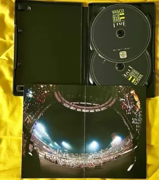 2 DVD Vasco Rossi Il Mondo Che Vorrei Steelbox set