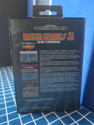 MEGADRIVE MEGAGAMES 2 ORIGINAL COMPLETO