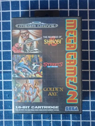 MEGADRIVE MEGAGAMES 2 ORIGINAL COMPLETO