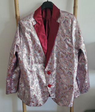 (TALLA XXL) AMERICANA BLAZER GRANATE FIESTA