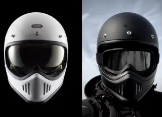 Casco Shoei X-Zero+Gafas Oakley+gafas integrada.