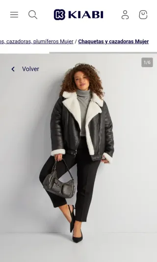 Cazadora Aviador Borrego Talla 3XL