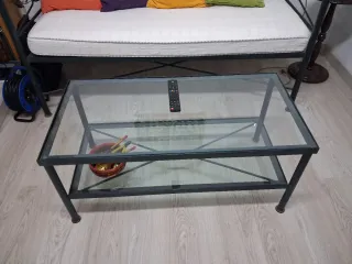 Sofá y mesa de centro