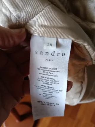 Cappotto Sandro in pura lana