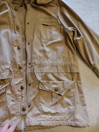 Chaqueta beige mujer otoño