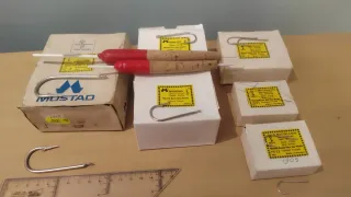 Anzuelos Mustad Round Bend Sea Hook Ref-2315