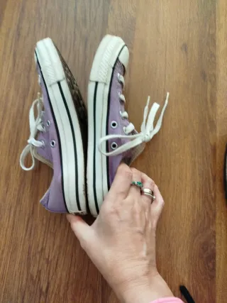 Zapatillas Converse Moradas Talla 36