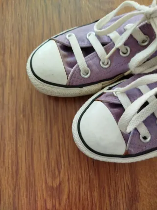 Zapatillas Converse Moradas Talla 36