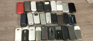 Lote 28 móviles antiguos variados