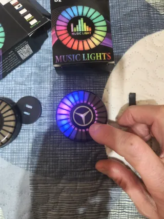 Luces LED Coche y Ambientador