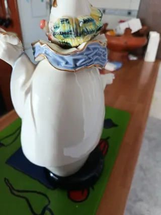 Figura payaso porcelana vintage