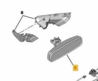 98088311XT ESPEJO INTERIOR PEUGEOT 3008 - (2022,