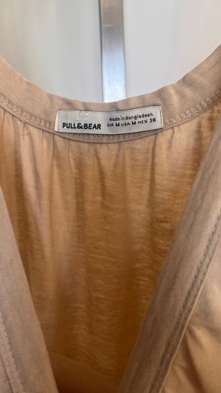 Pull&bear Vestido maxi tie-dye T.S