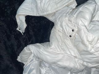 Chaqueta Moncler acolchada blanca