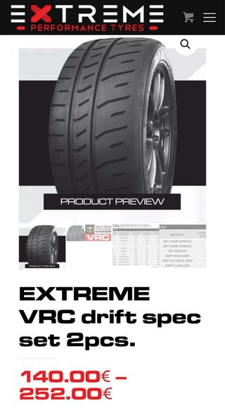 Neumático Extreme 265/40R18