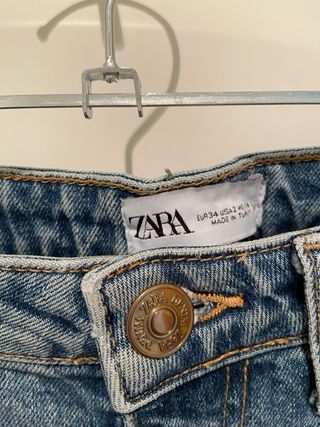 Vaqueros Zara Azules Rectos