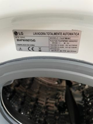 Lavadora-Secadora LG Direct Drive 8/4kg