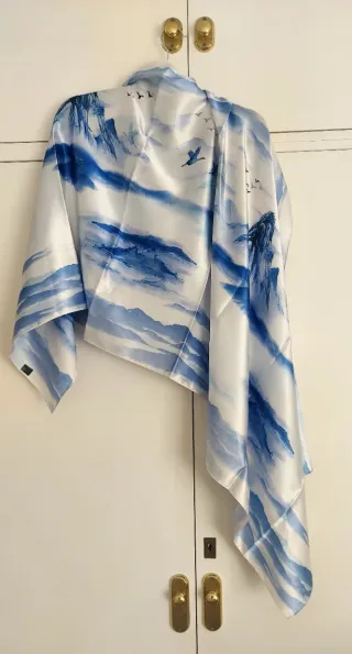 Foulard Estampado motivos orientales