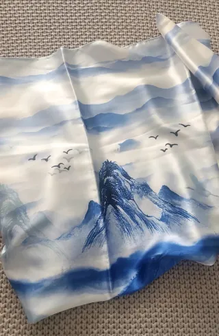 Foulard Estampado motivos orientales