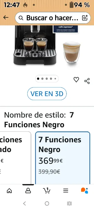 Cafetera DeLonghi N°1 Máquinas de café espresso