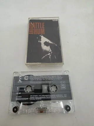 U2 Rattle and Hum Cassette 1988 Island