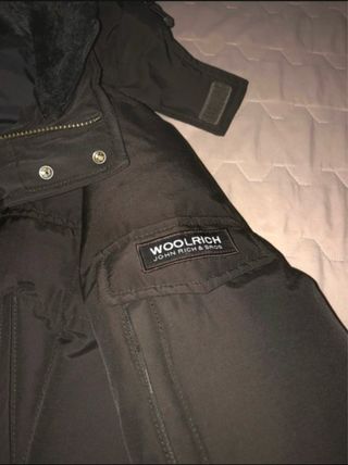 Woolrich Giubbotto Piumino Marrone Originale