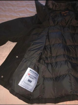 Woolrich Giubbotto Piumino Marrone Originale