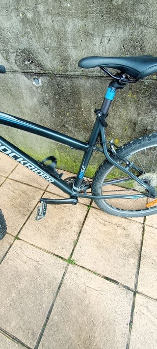 Bicicleta Rockrider RR52 Negra