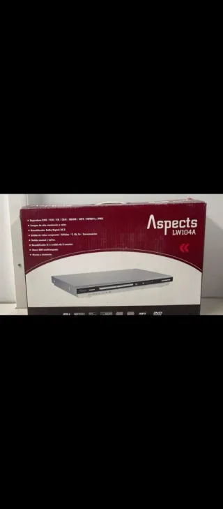 Reproductor DVD Aspects LW104A