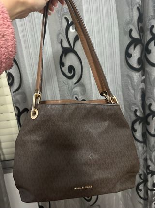 Bolso Michael Kors Marrón y Dorado