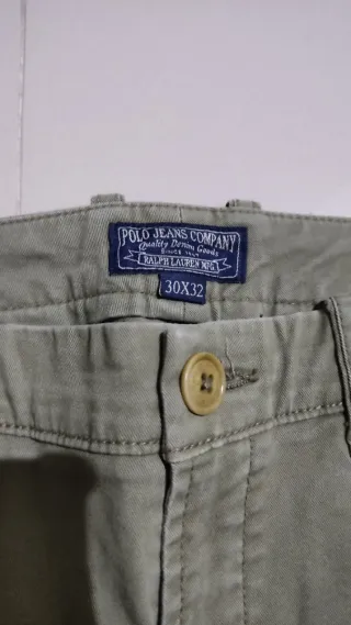 Pantaloni Ralph Lauren verdi w30L 32