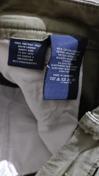 Pantaloni Ralph Lauren verdi w30L 32