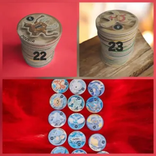Lote de Tazos Pokémon