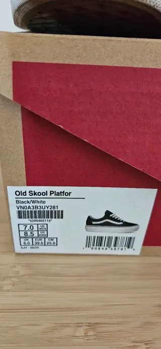 Zapatos Vans Old Skool Plataforma