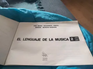Libro El Lenguaje de la Música 2º Grado Medio