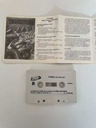 Pack 4 juegos Amstrad CPC ERBE ‘88