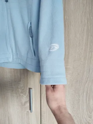 Sudadera Decathlon azul mujer