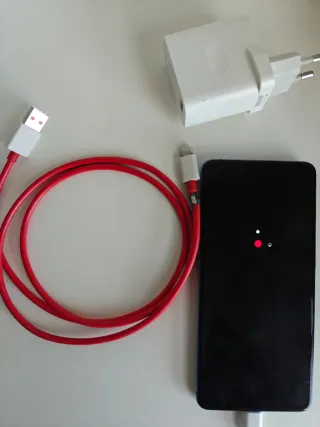 OnePlus 7T 128GB Azul con Cargador Original