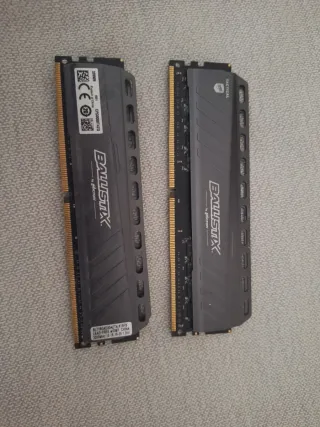 2x 16GB Ballistix DDR4 RAM