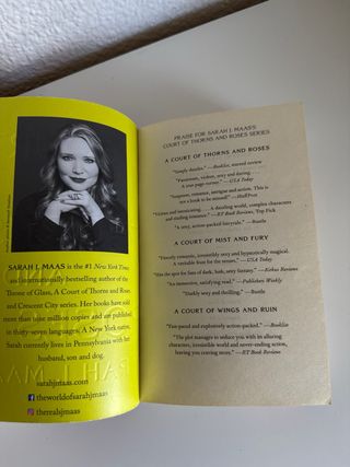 Saga ACOTAR en ingles