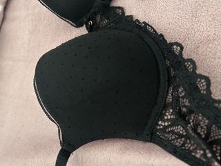 Sujetador Woman'secret 85B Negro Encaje