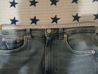 Pantalón Vaquero Zara Azul