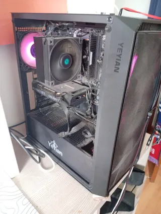 PC Gaming Ryzen 5 5600X 16GB RAM Gigabyte B550M