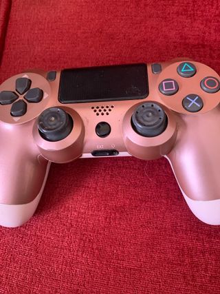 Mando PS4 Rosa Metálico