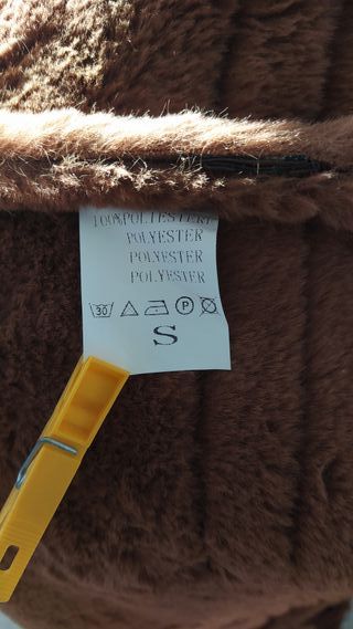 Cazadora marrón forrada mujer Talla S