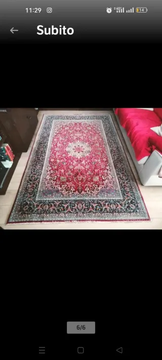 Tappeto Persiano firmato in lana