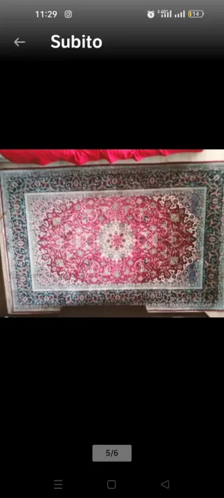 Tappeto Persiano firmato in lana