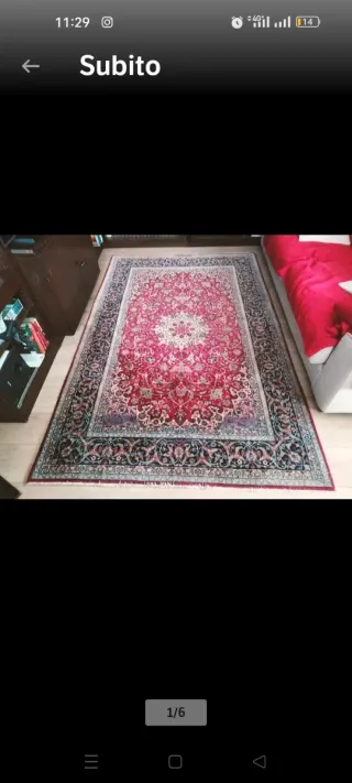 Tappeto Persiano firmato in lana