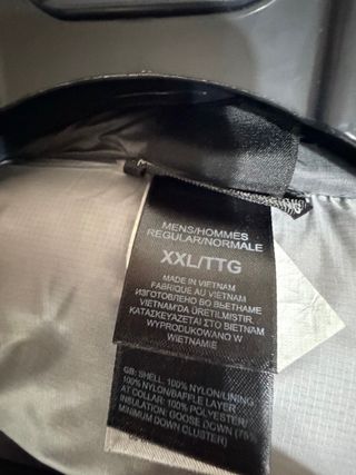 Plumas The North Face Gris XXL Hombre