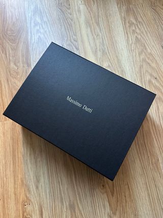 Botines de piel Chelsea de Massimo Dutti Talla 43